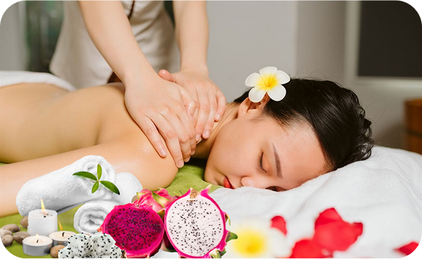 Massage với thanh long